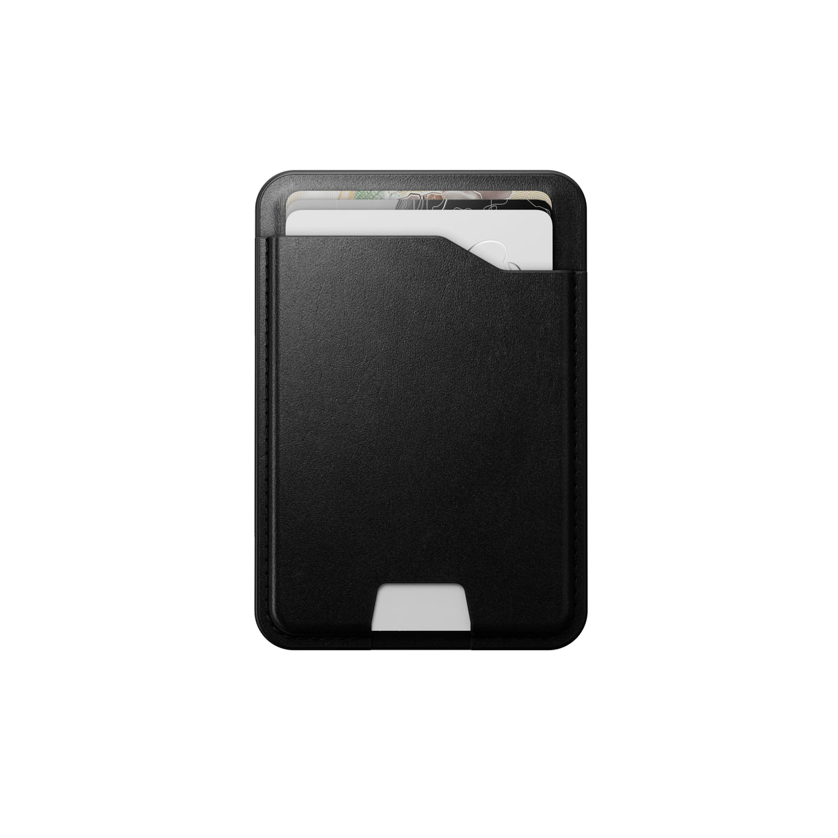 Leather Mag Wallet + Find My Tracking