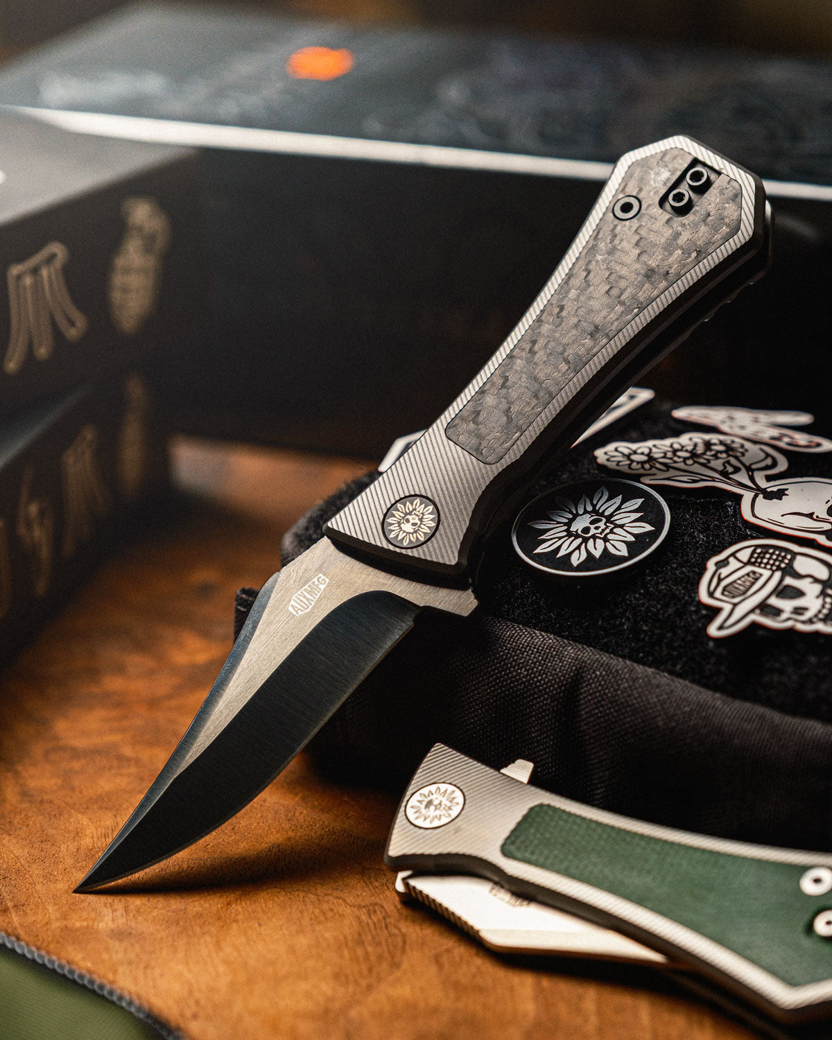 Pocket Bowie Deadhead Frame Lock Knife