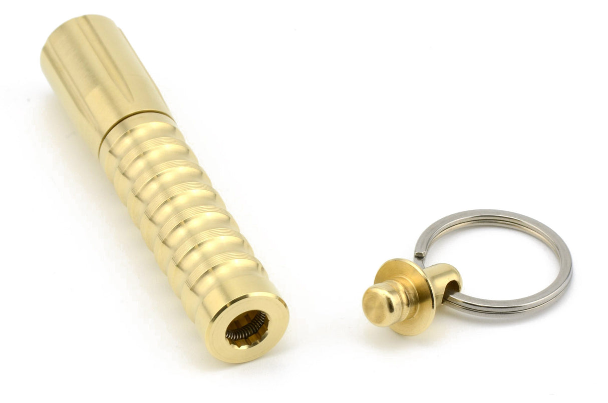 Beta QRv3 Brass Flashlight