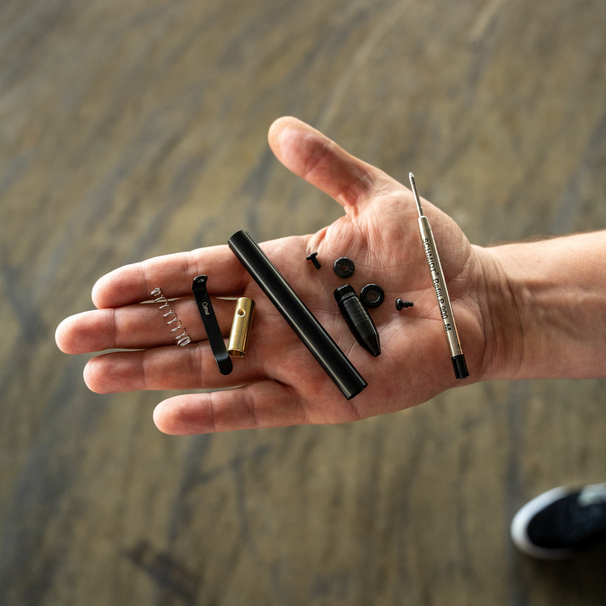 Base Line Bolt Action Titanium Pen