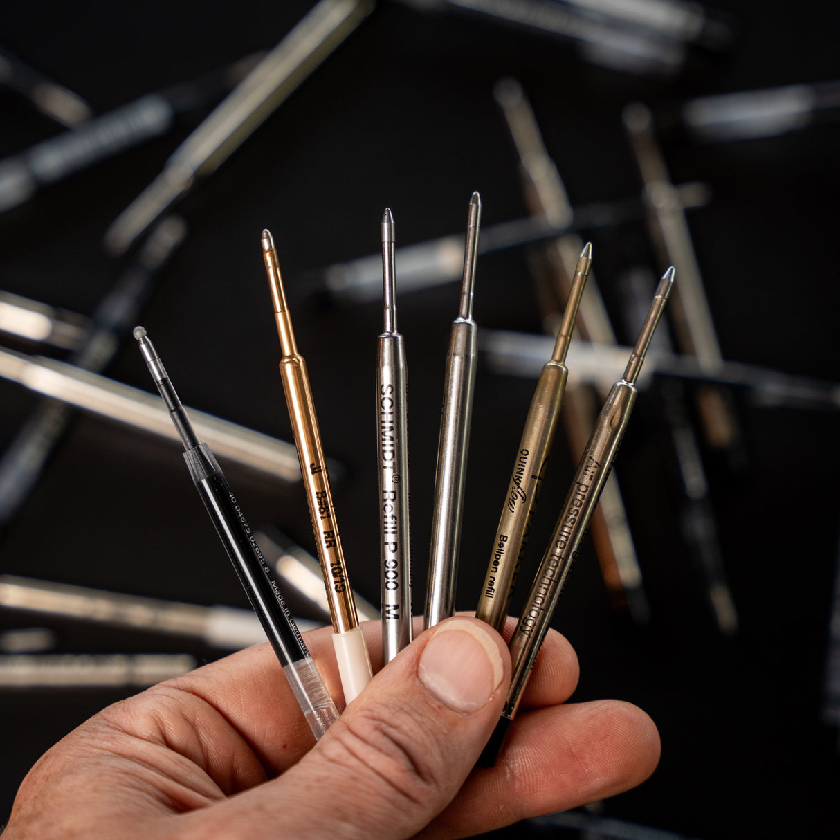 Base Line Bolt Action Titanium Pen