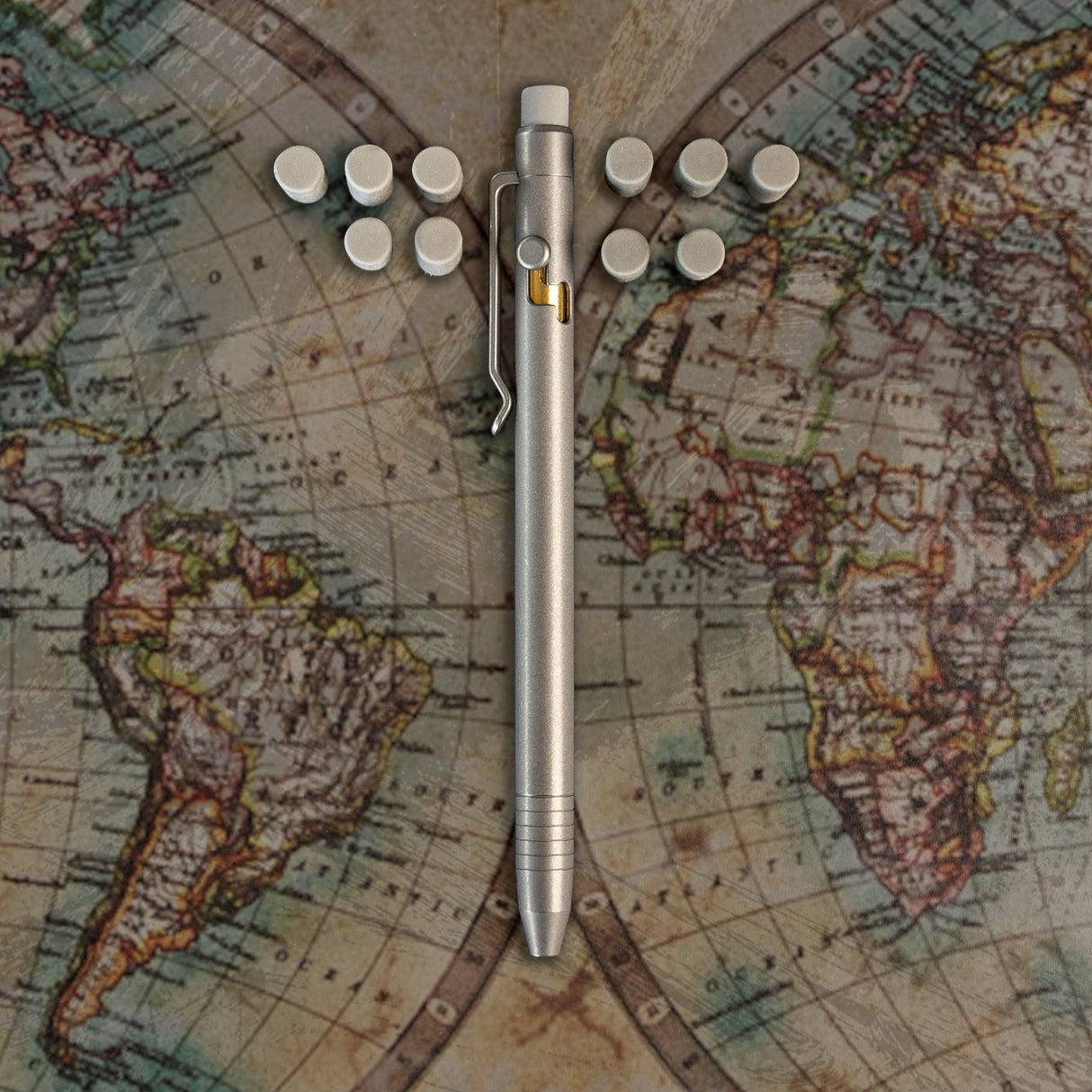 Bolt Action Titanium Pencil