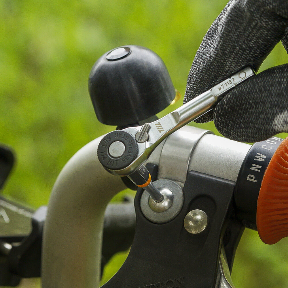 Hex End EDC Ratchet Wrench