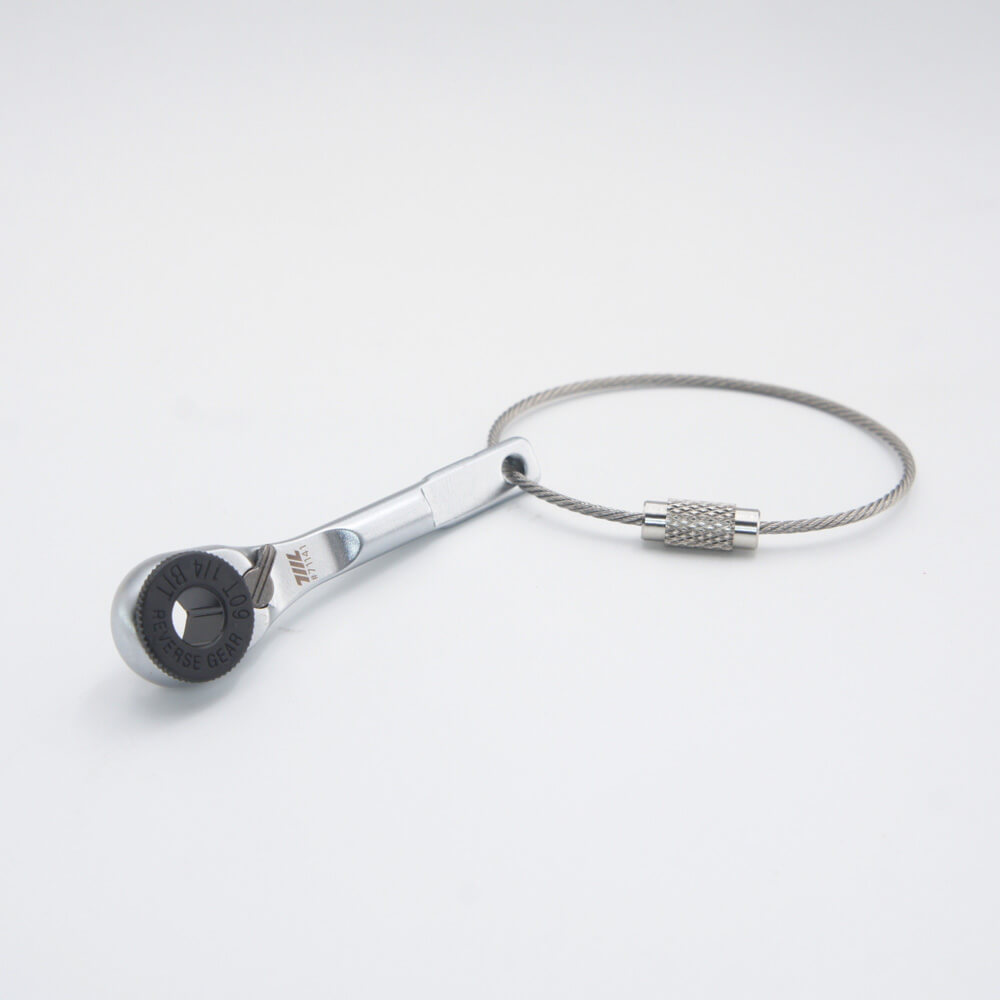 Flat End EDC Ratchet Wrench