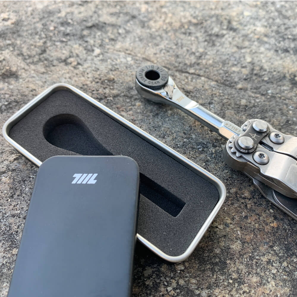 Hex End EDC Ratchet Wrench