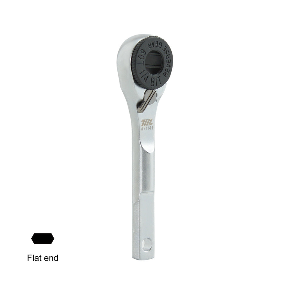 Flat End EDC Ratchet Wrench