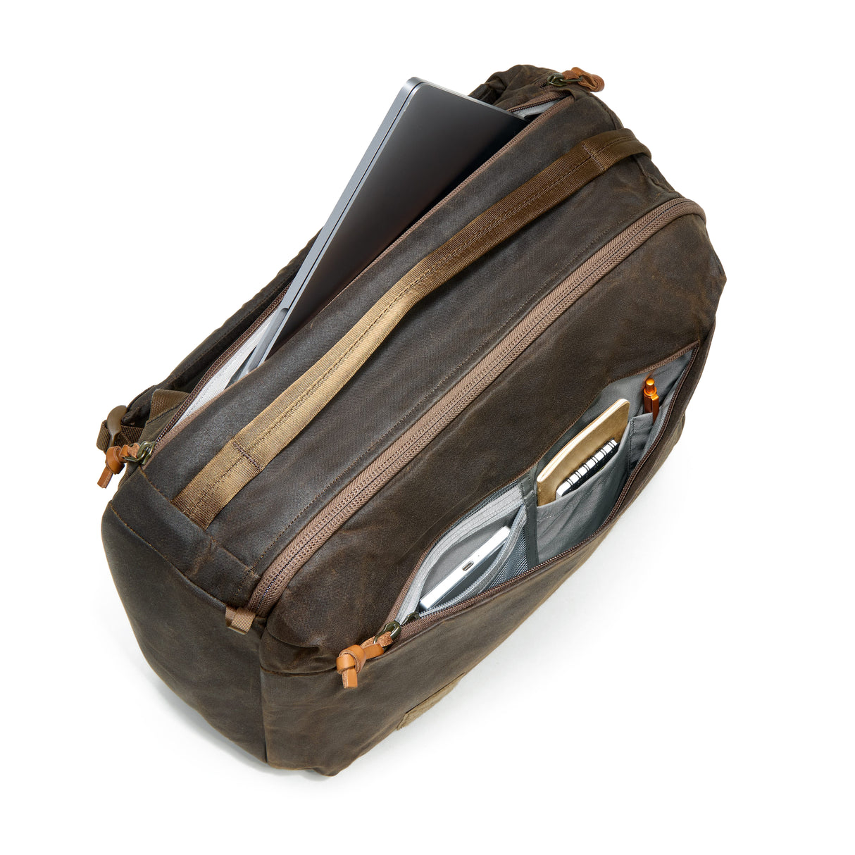 Civic Panel Loader 24 L Waxed Canvas