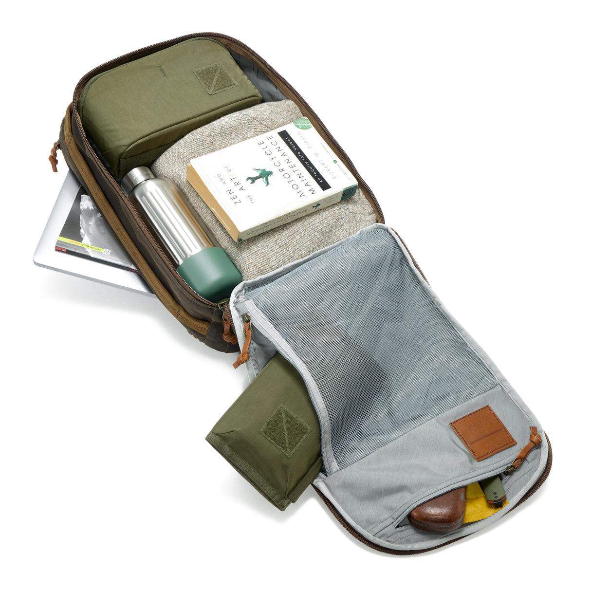 Civic Panel Loader 24 L Waxed Canvas