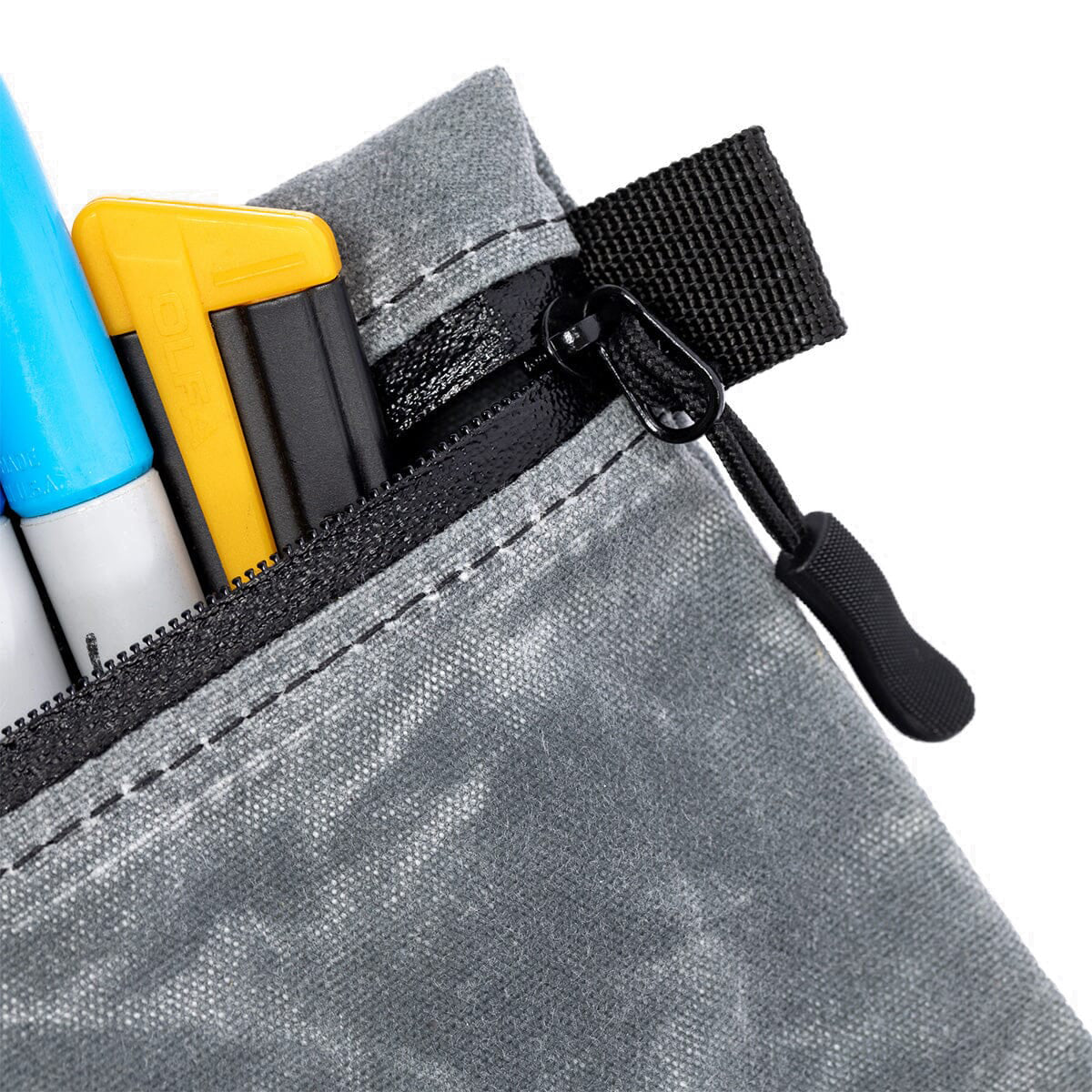 Waxed Canvas Utility Pouch