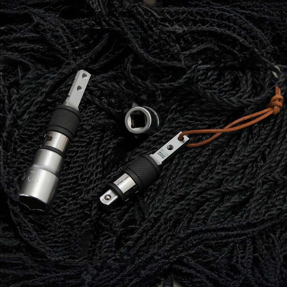 Flat End Hex/Socket Extension 2-Pack