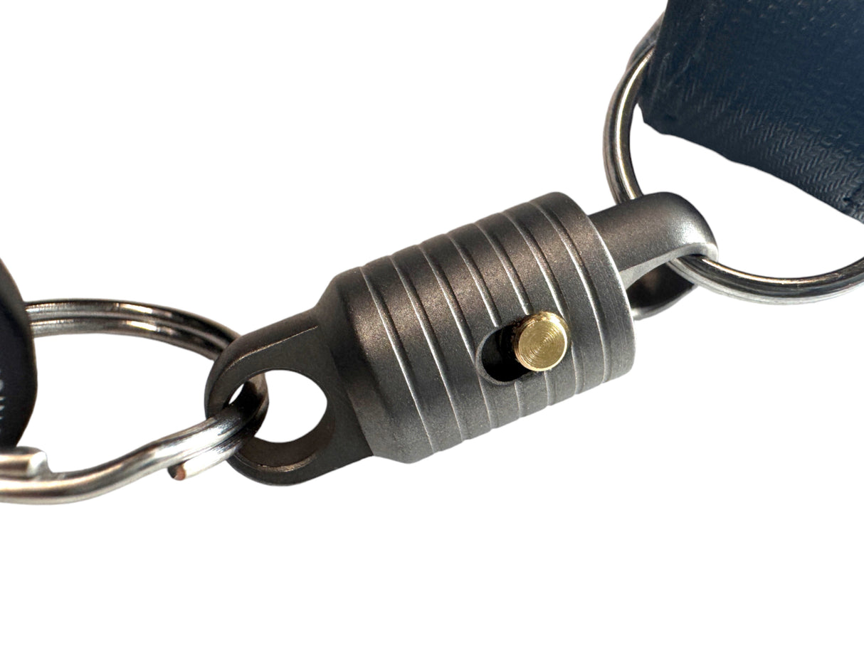 Titanium Slide-Lock Keychain