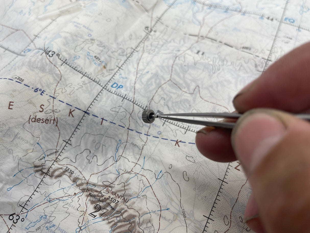 Straight Pineapple Titanium - Pinsetit