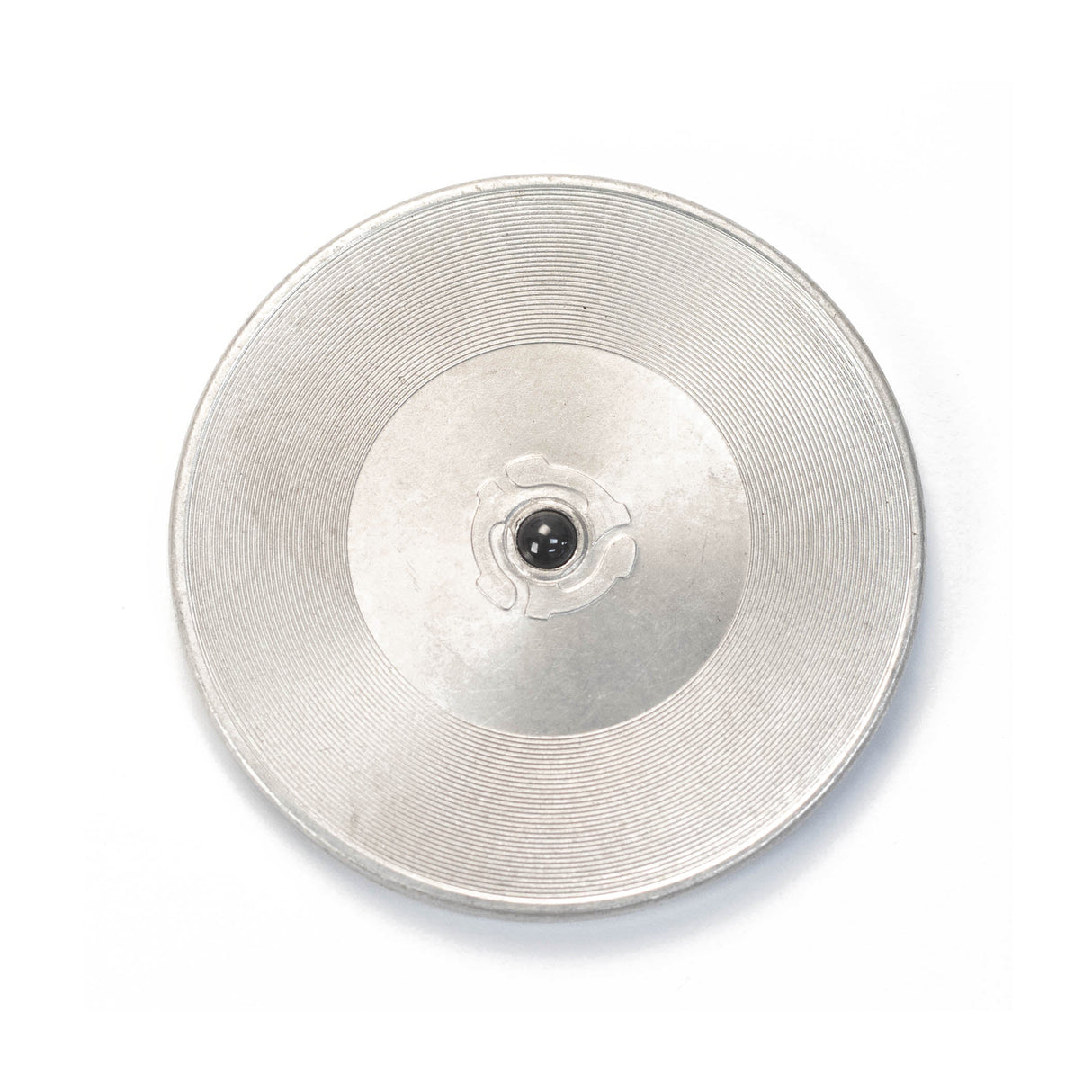 Record Spinner Silver