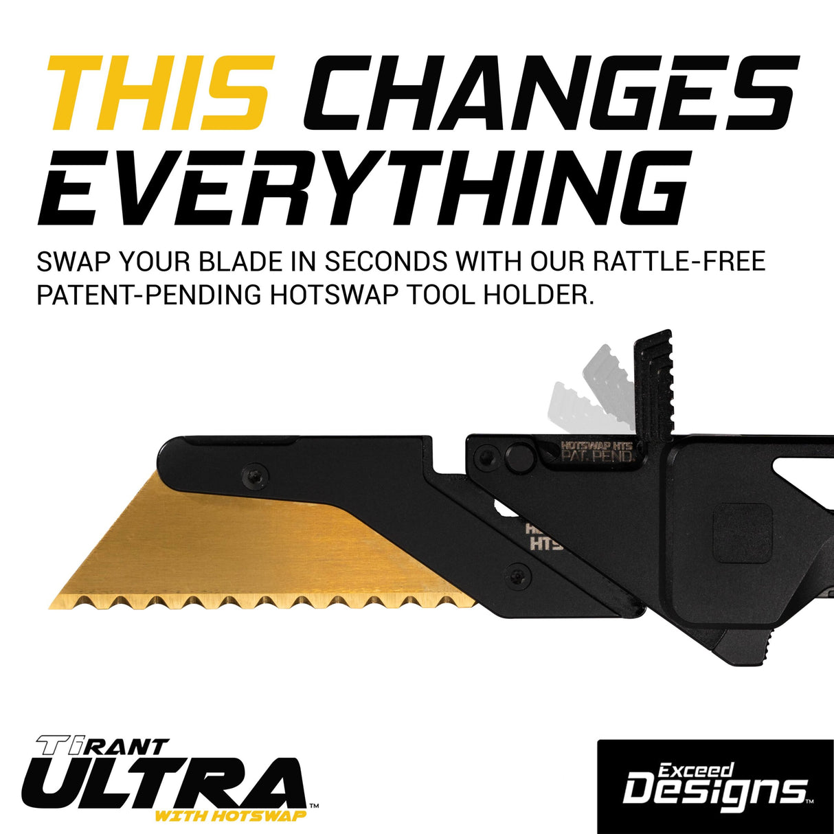 TiRant ULTRA Utility Knife