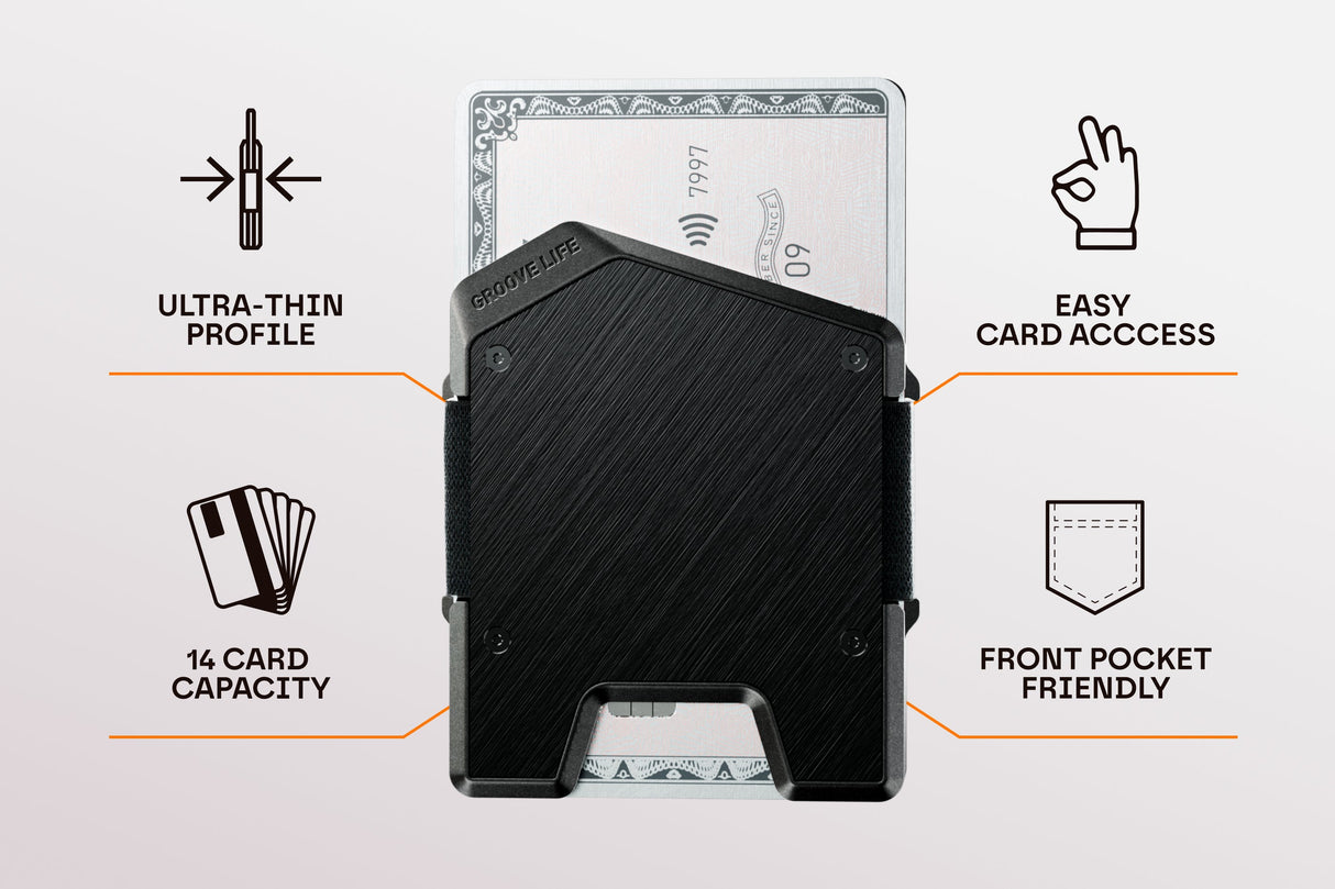 Groove Wallet® Stealth - Lompakko