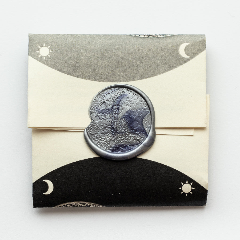 The Sun and Moon Worry Coin Silver