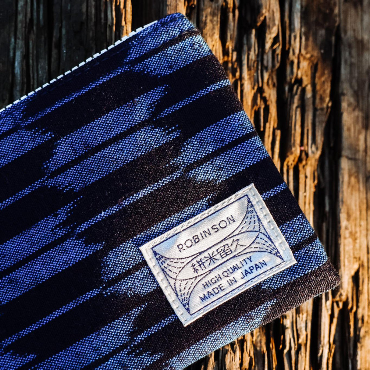 Kurume Kasuri Pouch