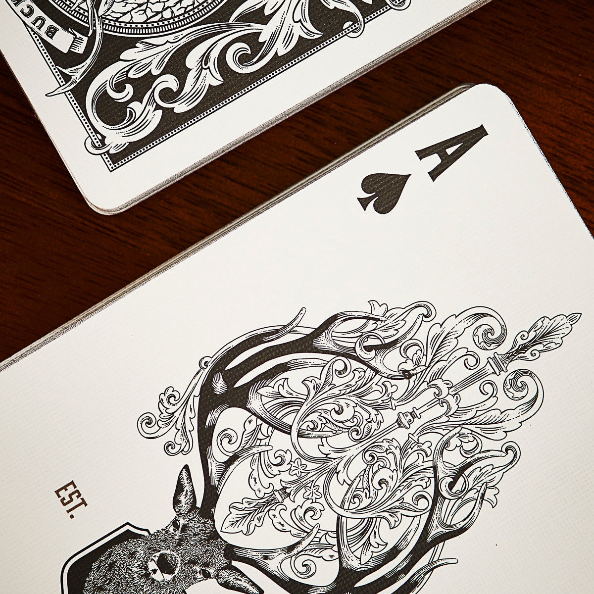 Art of Play Antler Black Edition Playing Cards