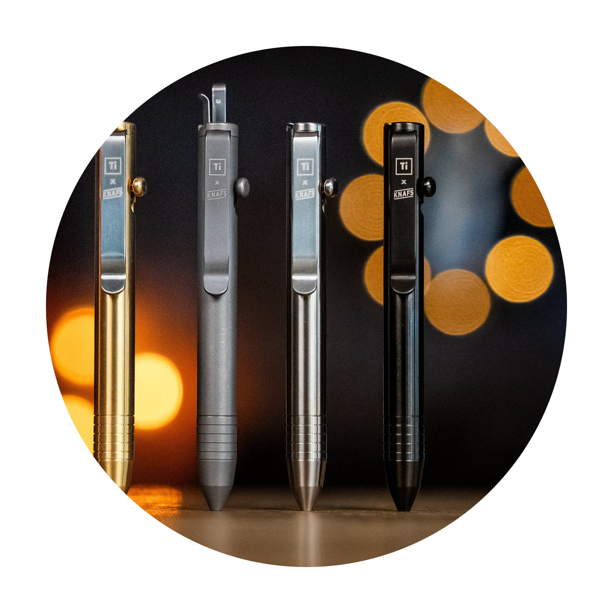 Big Idea Design The Lil Sancho Bolt Action Titanium Pen