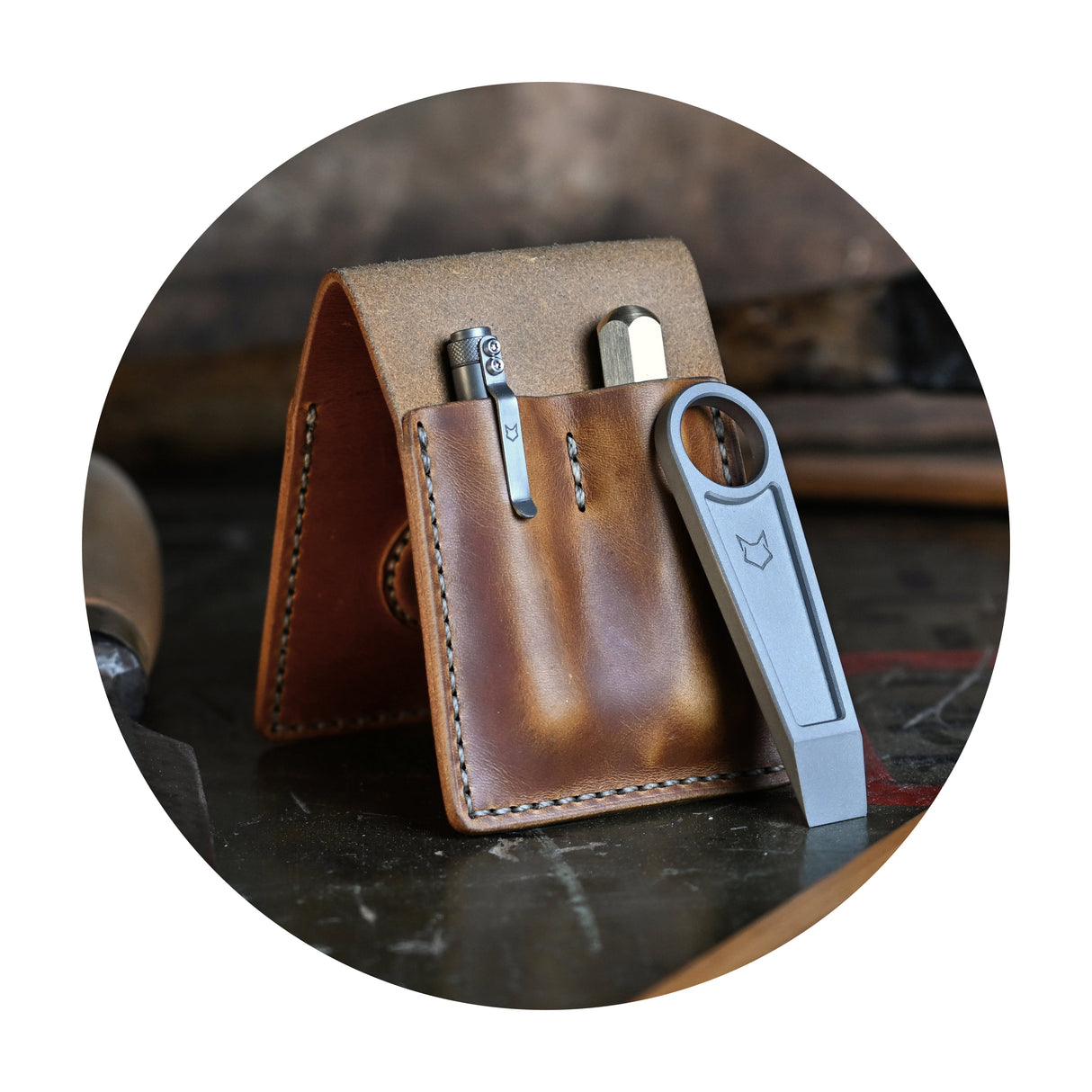 Saddle Magnetic EDC Caddy