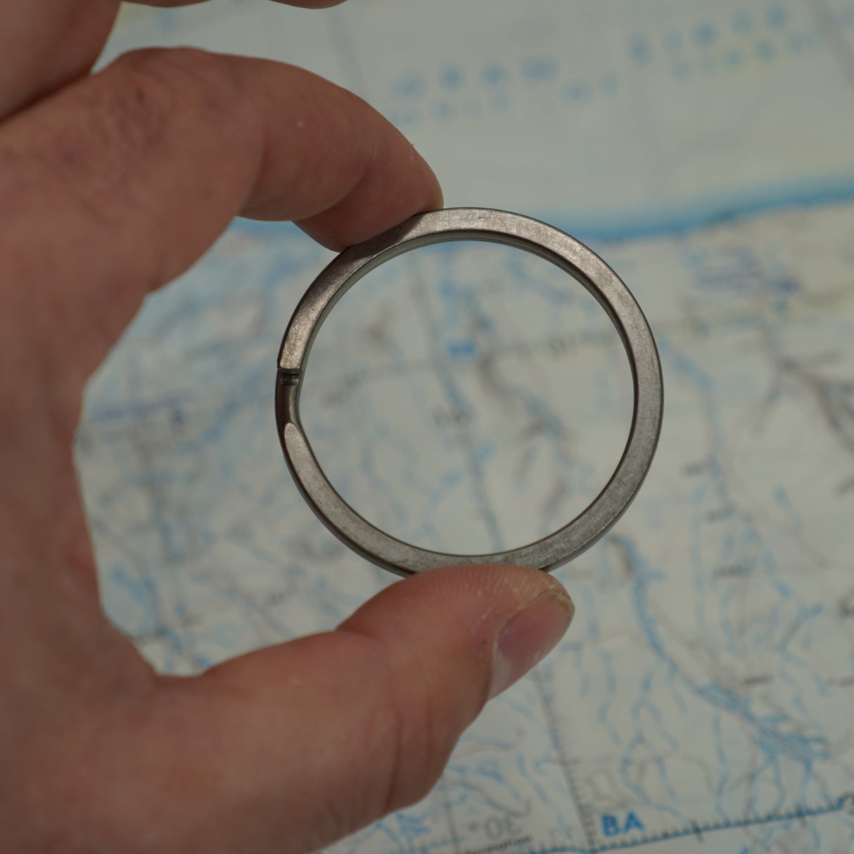 CountyComm 50 mm Ti Split Rings 2-Pack