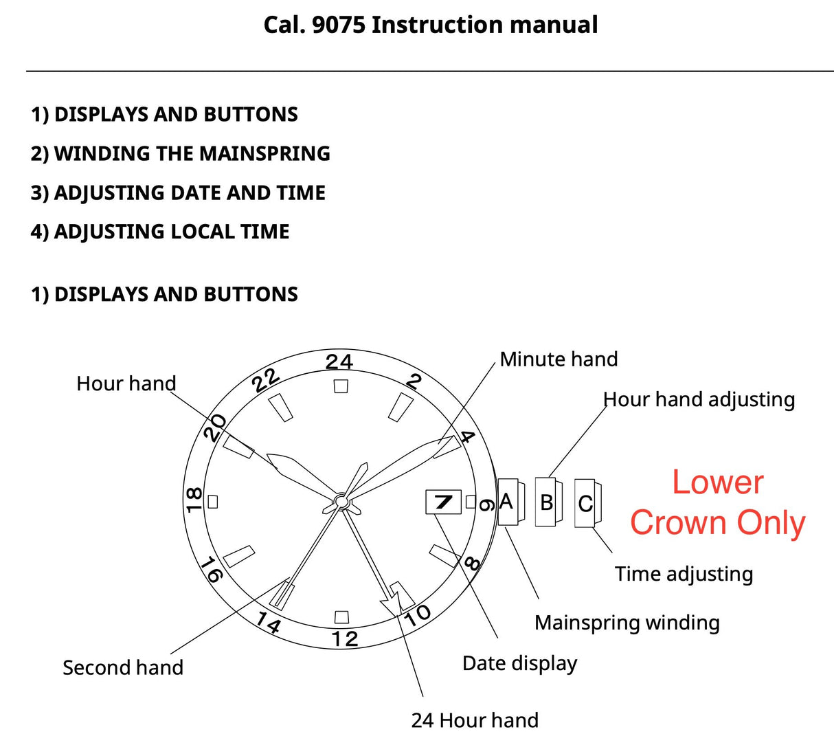 CountyComm Alto Mare 9075 GMT Watch