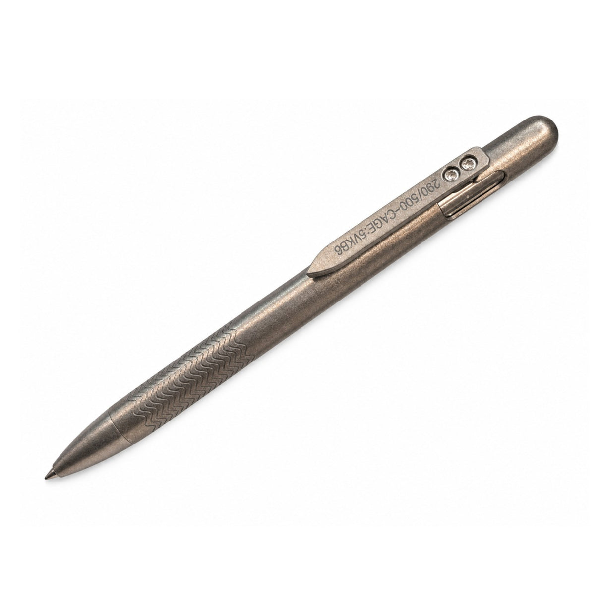 CountyComm Titanium Flight Suit Bolt Action Pen (Gen 3)