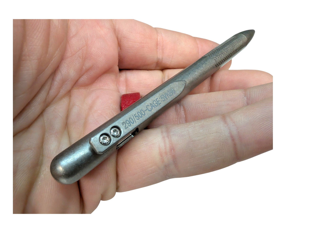 CountyComm Titanium Flight Suit Bolt Action Pen (Gen 3)