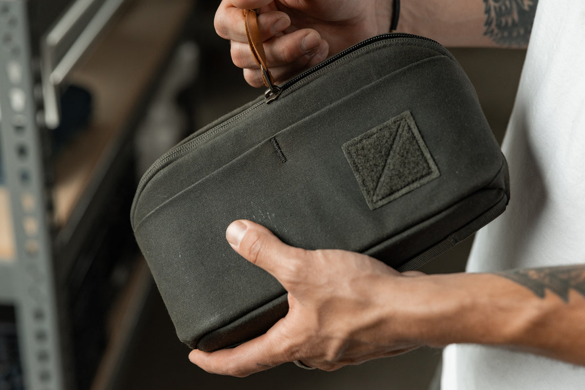 Evergoods Civic Access Pouch 2 L Waxed Canvas