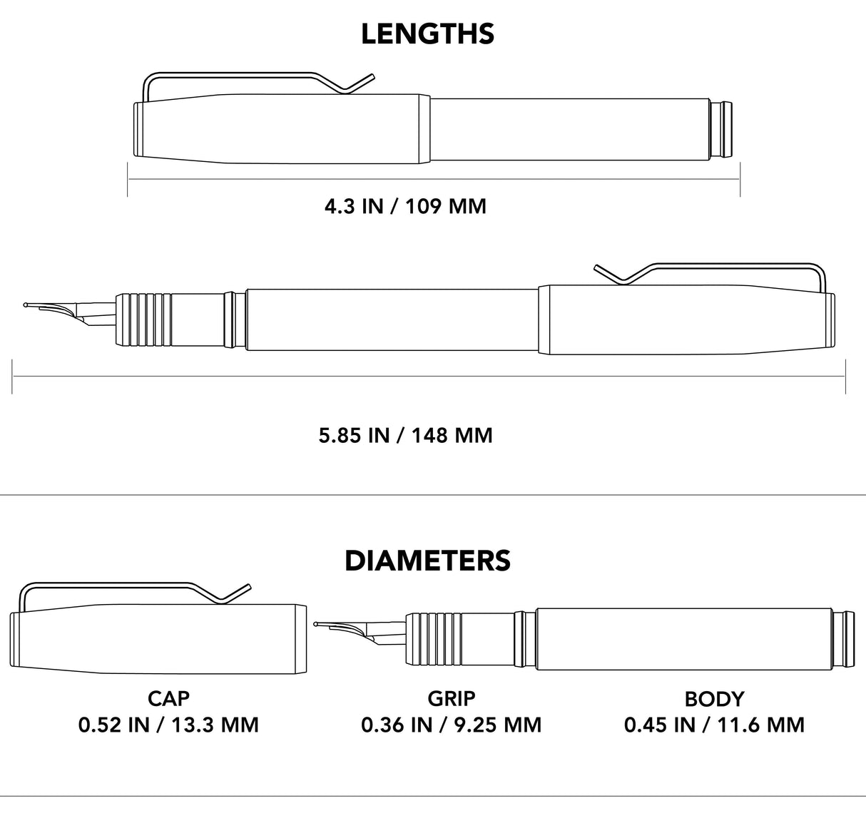 Chaves Fountain EDC Pen