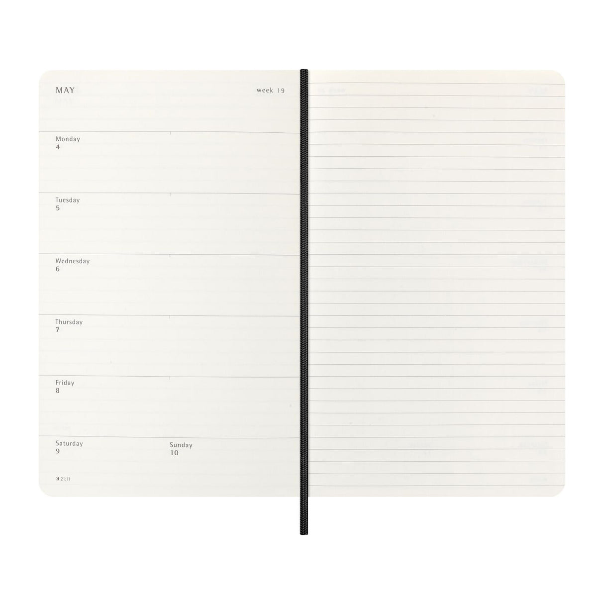 Weekly Notebook Large 2026 - Kalender