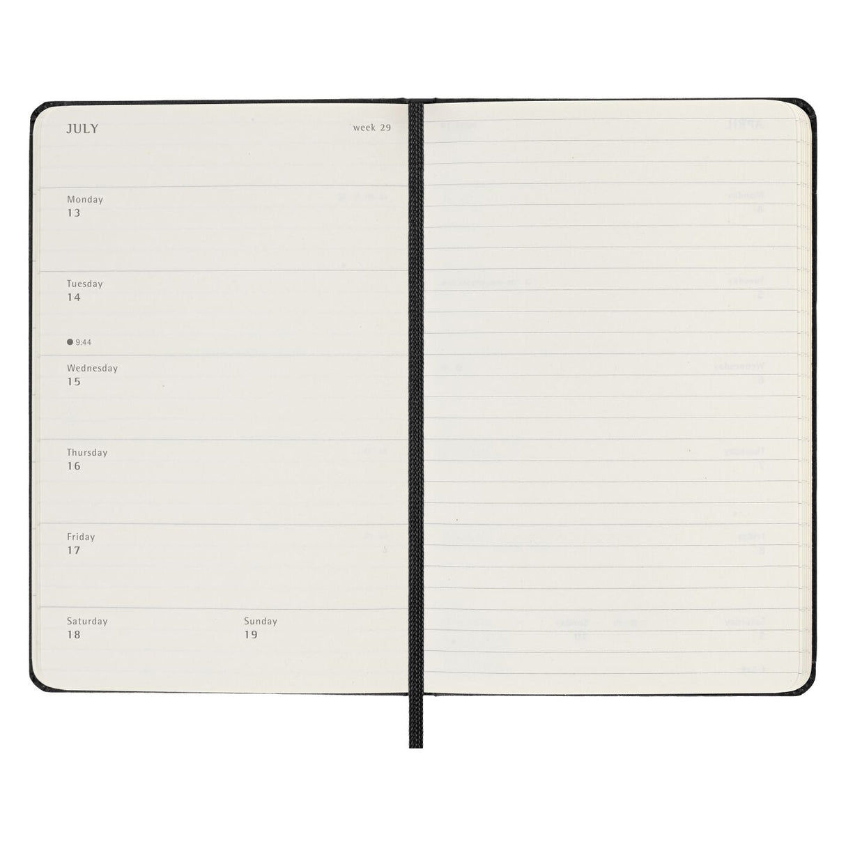 Weekly Notebook Pocket 2026 Kalender