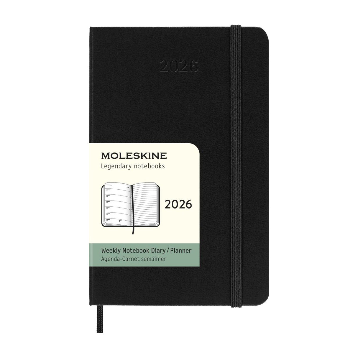 Weekly Notebook Pocket 2026 Kalender