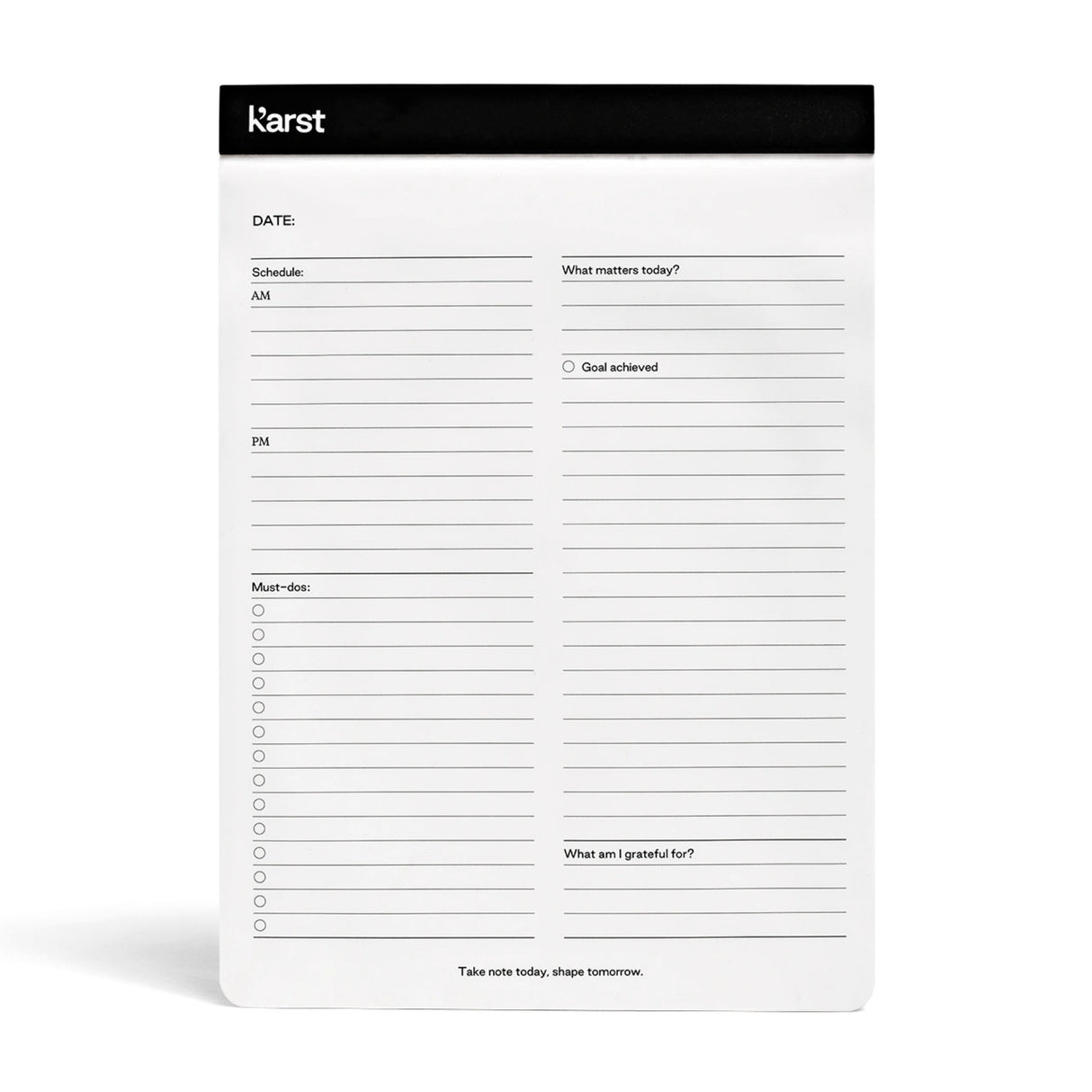Karst A5 Daily Action Pad