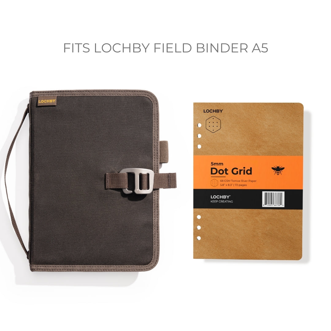 Lochby A5 Binder Refills 4-Pack