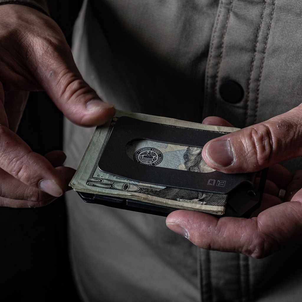 M4 Titanium Money Clip