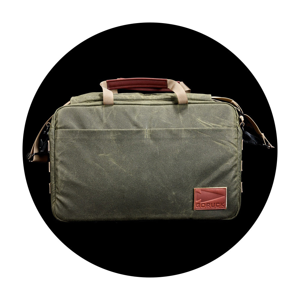 Shoulder Bag Waxed Canvas - Olkalaukku