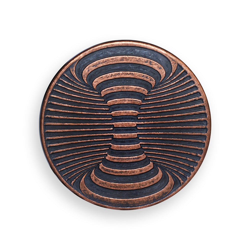 Optical Illusion Worry Coin