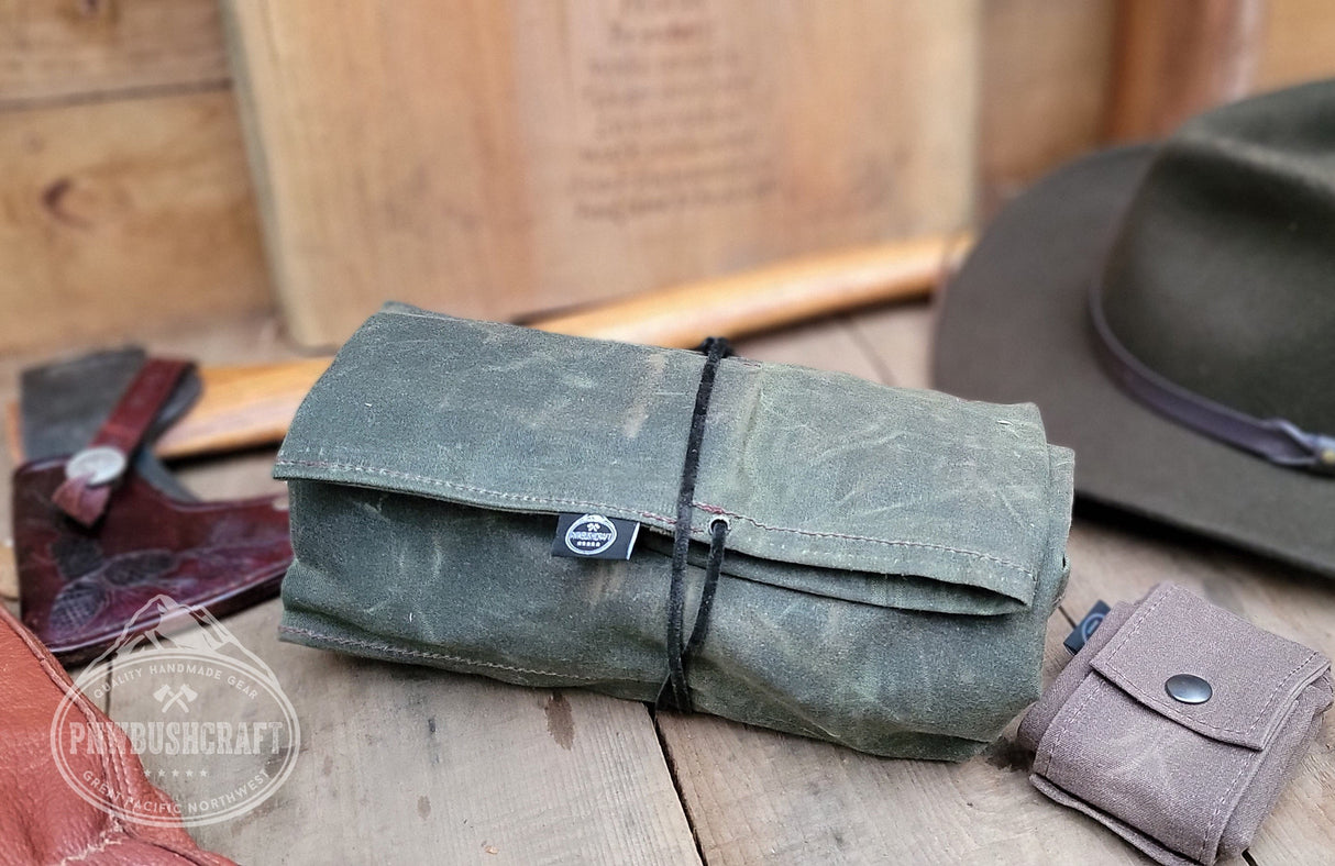 PNWBUSHCRAFT Birch Fixed Blade Roll