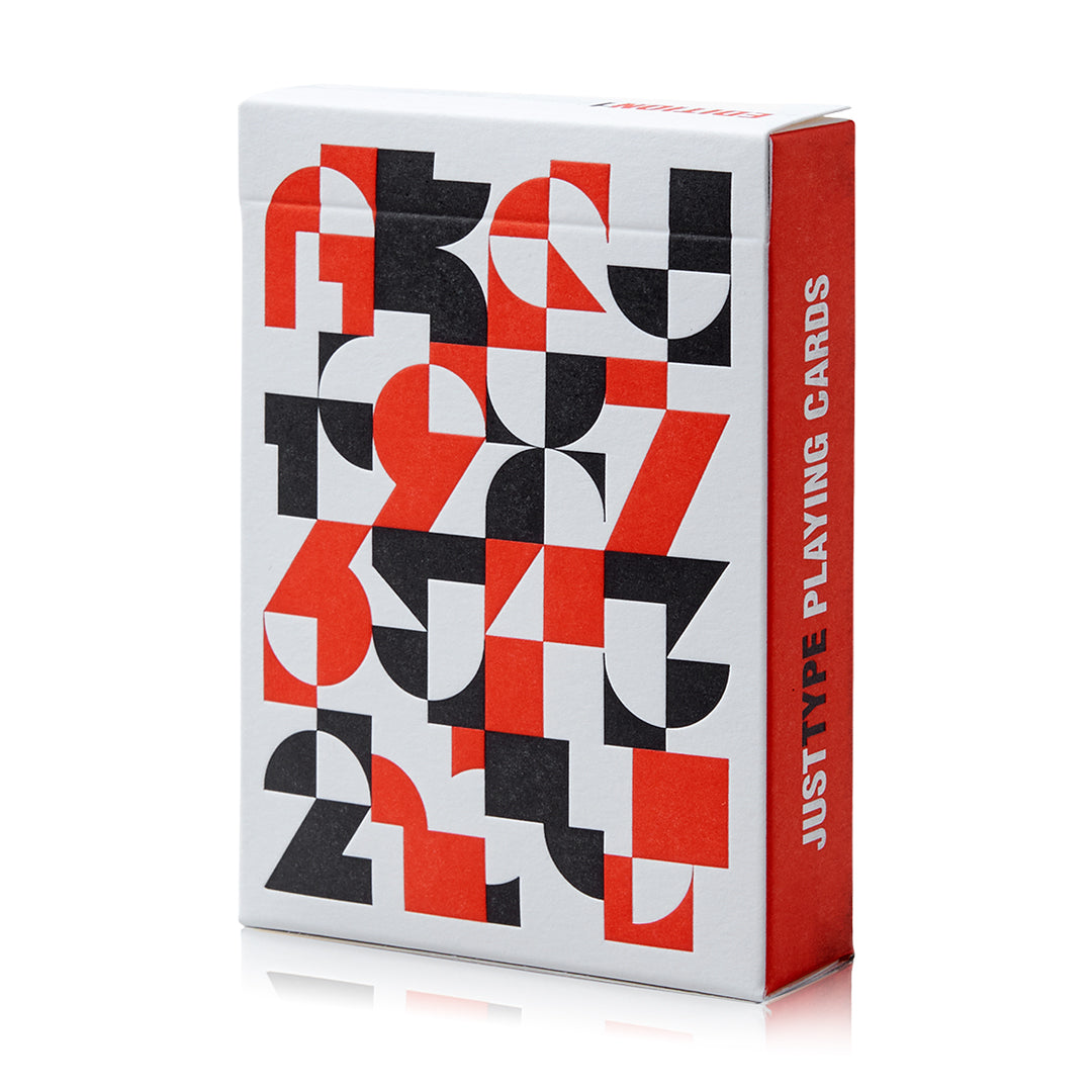 Just Type Playing Cards