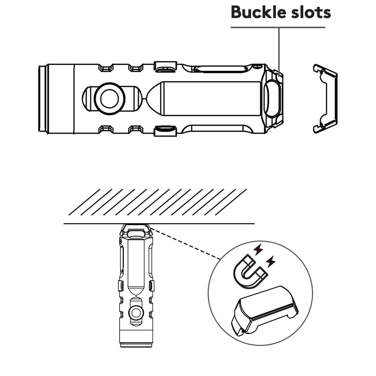 RA30 Magnetic Tail Base