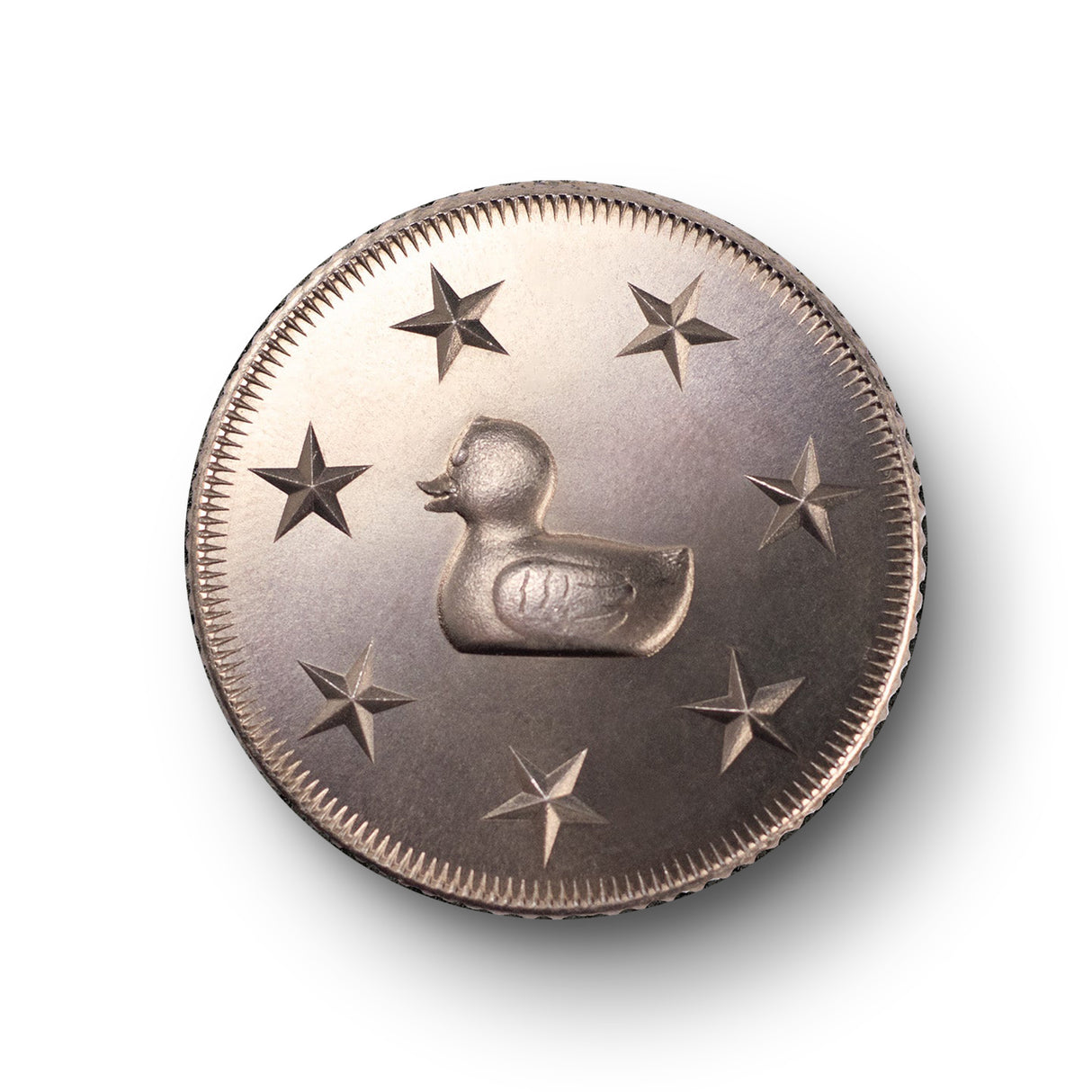 Rugged Lucky Duck Coin Bronze