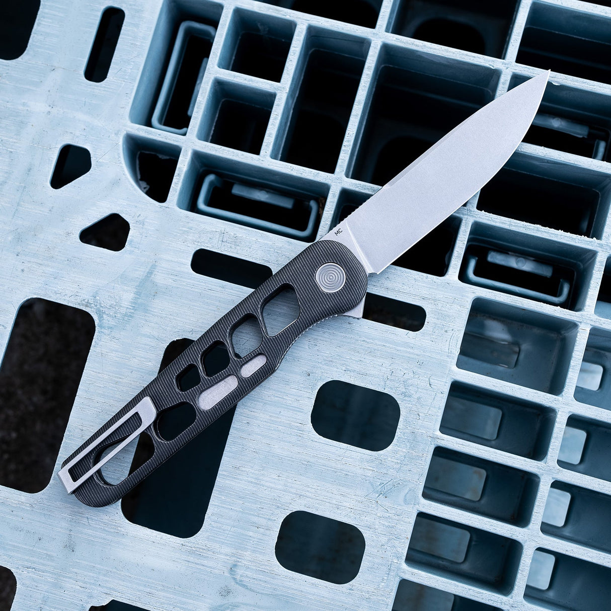 Rockwall Flipper Skeletonized Knife