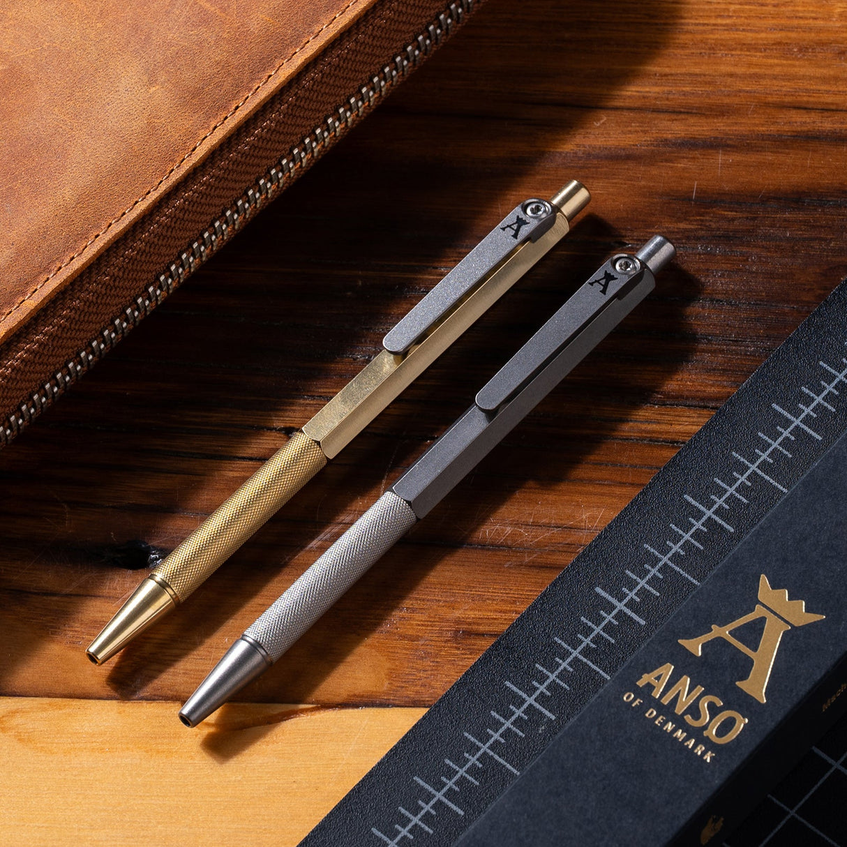 Tactile Turn Ansø Brass Pen