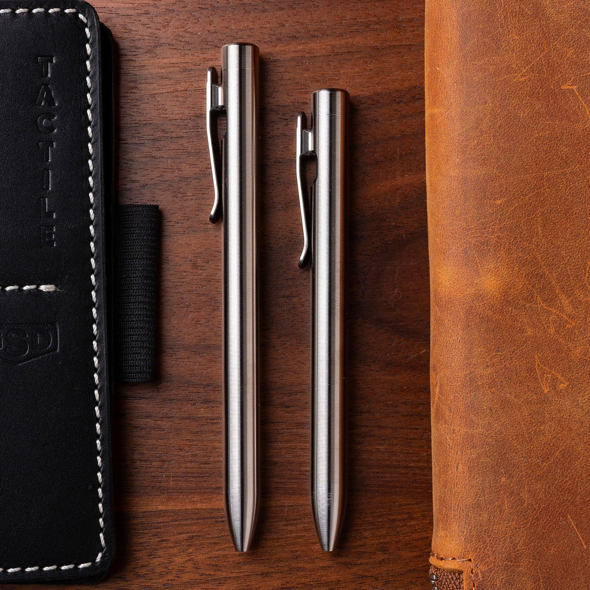 Tactile Turn Clip Action Titanium Pen