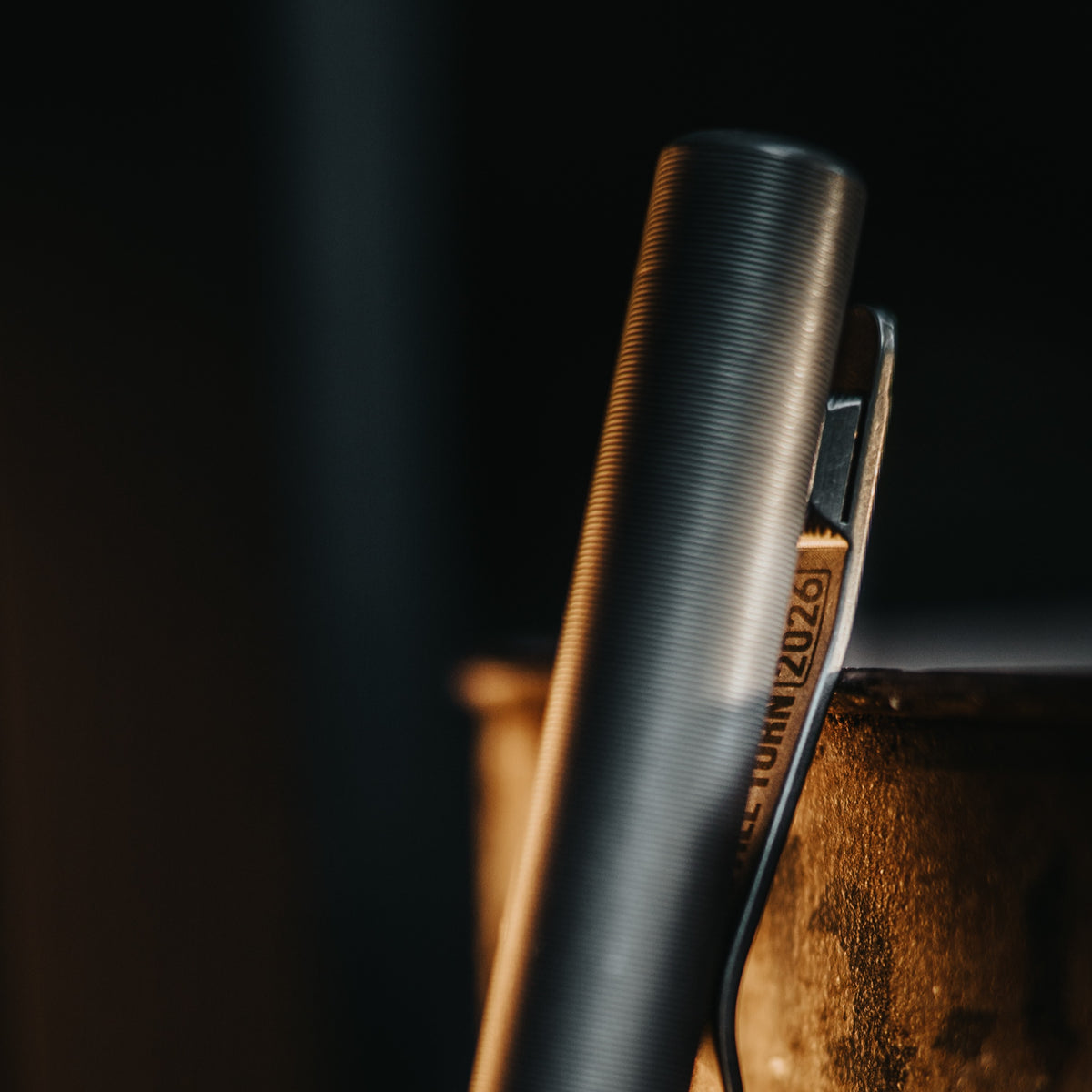 Tactile Turn Clip Action Titanium Pen