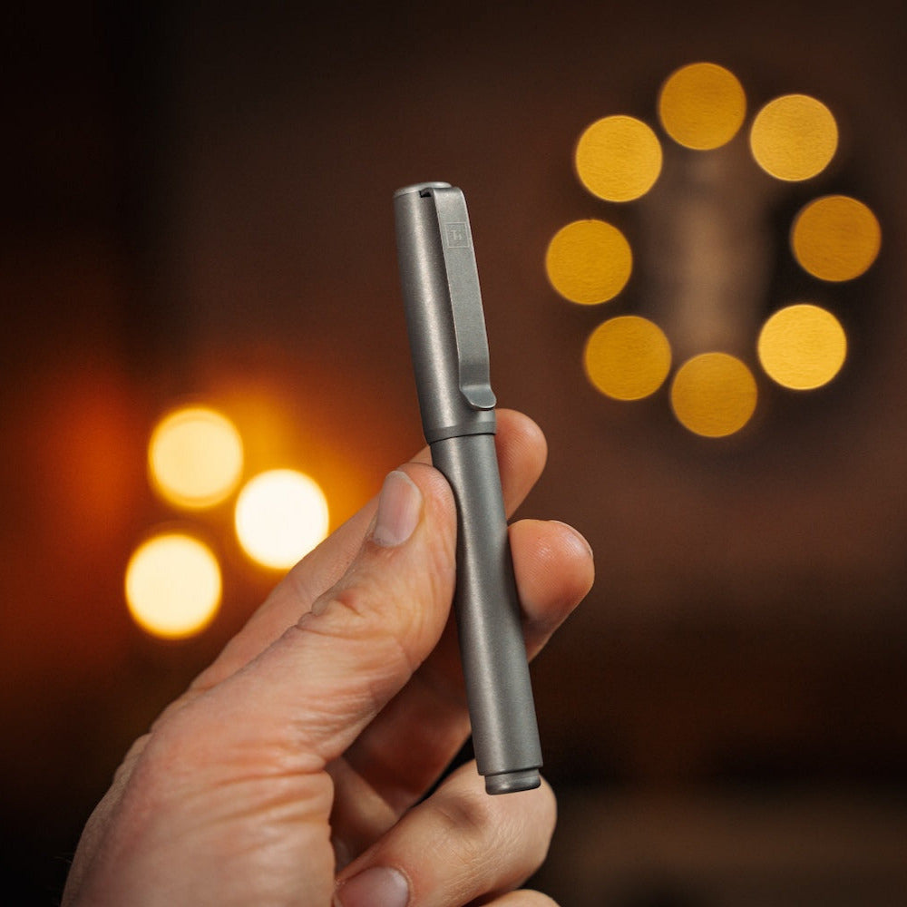 Base Line Capped Titanium Pen