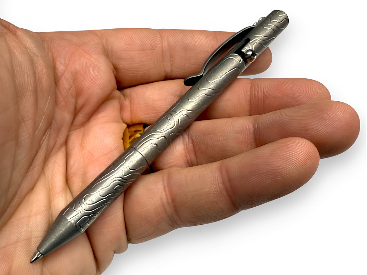 MaxMadCo Titanium Bolt Action Pen (Gen 2)