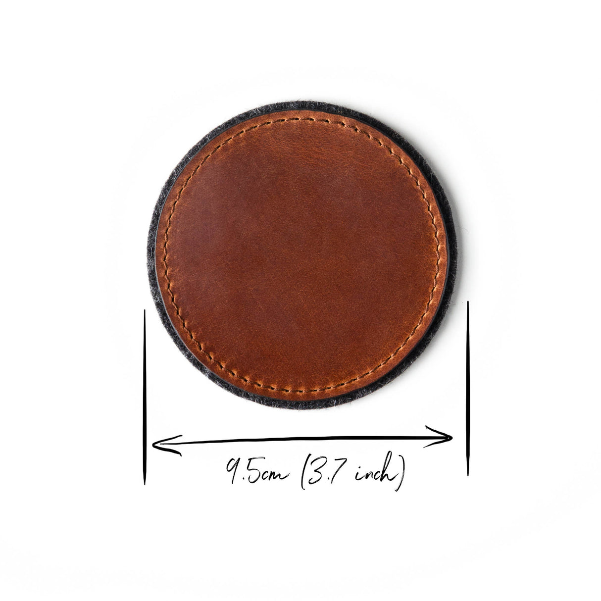Leather Coasters 4-Pack