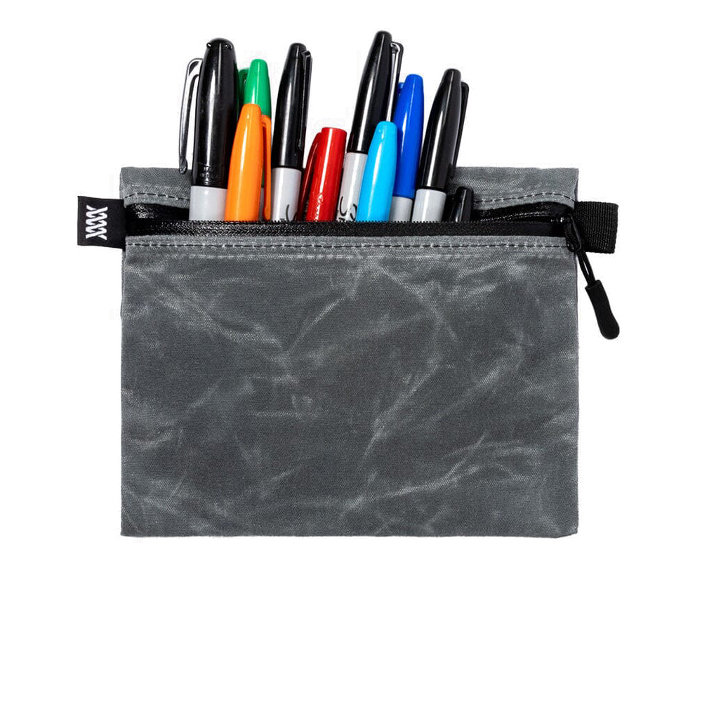 Waxed Canvas Utility Pouch